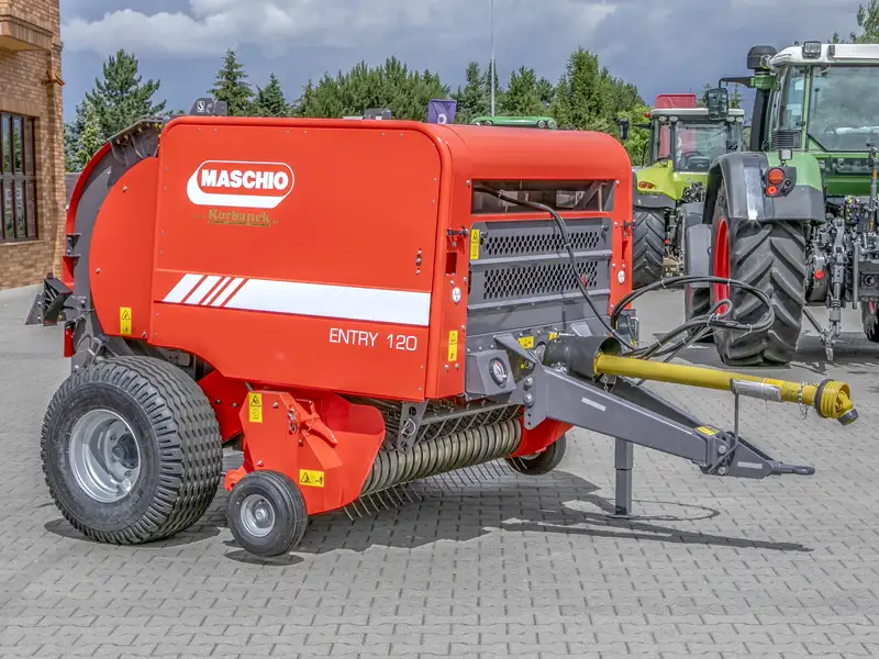 Prasa zwijająca Maschio Entry 120 łańcuchowa